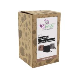 **-Retwisst Shoulder Bag W/ Leather Kit-** Black Bg - 003 Sb#25 ##-Retwisst 036111-##