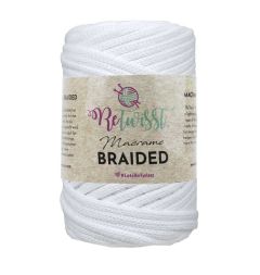 **-Retwisst Macrame Braided Cord 4mm-** 250g - 4per Pack ##-Retwisst 036834-##