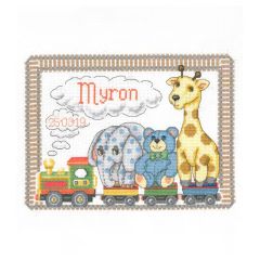 **-My Cross Stitch Celebration-** Over The Rainbow 11.25x7.5in 14 Count ##-My Cross Stitch 057132-OVER-THE-RAINBOW-##