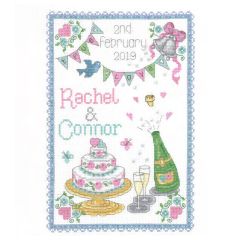 **-My Cross Stitch Celebration-** True Love 10.25x7in 14 Count ##-My Cross Stitch 057132-TRUE-LOVE-##