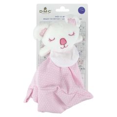 **-Dmc Stitch Comforter-** Koala Pink 24x24cm ##-Dmc 119167-GN209-##