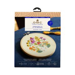 **-Dmc Designer Embroidery Kit-** Celeste Mediterranean Garden 9.2x9.2cm ##-Dmc 119225-TB203-##