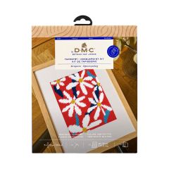 **-Dmc Designer Tapestry Kit-** Beth Abstract Flowers 12x15cm ##-Dmc 119228-C125K-##