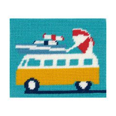 **-Dmc Designer Tapestry Kit-** Joanna Campervan 12x15cm ##-Dmc 119228-C128K-##
