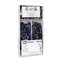 **-Prym Non-** Sew Fasteners Sport&Camping Brass 15 Mm Black Oxidized ##-Prym 390240-##