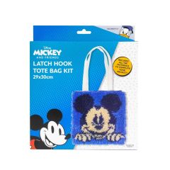 **-Disney Latch Hook Tote Kit 29x30cm-** Mickey ##-Disney 483004-02-##