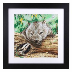**-Natalie Jane Parker Counted Cross Stitch Kit-** Wombat 34x34cm ##-Leuts 583100-NJP-002-##