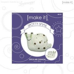 **-Makeit Cross-** Stitch Stitch Me Snail 41x30cm ##-Make It 585146-##