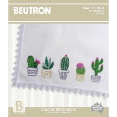 **-Cactus Embroidery Traycloth Kit 31x45cm-** ##-Beutron 585308-##