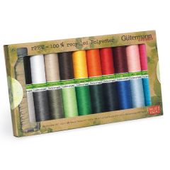 **-Gutermann Sew-** All 100mt Thread Set Rpet 20 Reels ##-Gutermann 731139-##