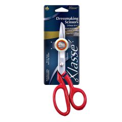 **-Klasse Scissors Dressmaking Scissors 8.25in 210mm Red Handle-** ##-Klasse BK1408-##