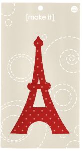 **-Make It Motif Jumbo Eiffel Red Dot 4pk-** ##-Make It BM6396-##