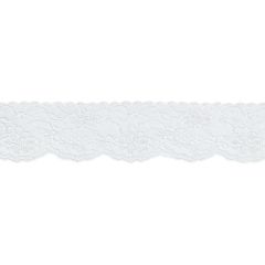 **-Lace Nylon 65mm X 50mt-** White ##-Birch Creative BN0014-WHITE-##