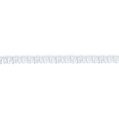 **-Lace Frilled Nylon 20mm X 30mt-** White ##-Birch Creative BNF002-WHITE-##