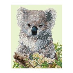 **-Diamond Dotz Crystal Art Kit-** Koala And Eucalyptus Blossom (Carlie Edwards), 51 x 41cm  ##-Diamond Dotz DD10-055-##