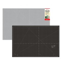 **-Sew Easy Hangsell Double Sided Cutting Mat-** Extra Large 914*609*3mm - Grey/Black ##-Sew Easy ER4090-GB-##