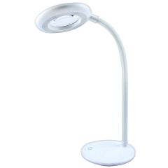 **-Triumph Led Rechargeable Magnifying Desk Lamp W/Usb Piccolo Series White-** ##-Triumph OD200-##