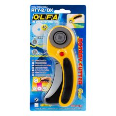 **-Olfa 45mm Rotary Cutter Ergonomic Rty-** 2/Dx ##-Olfa OL4114-##