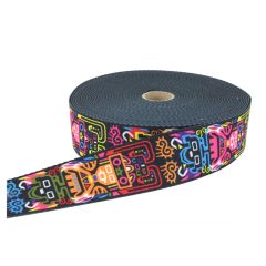 **-Double Faced Strapping 50mmx15mt-** Col.4 Faces ##-Stephanoise S01101-04-##