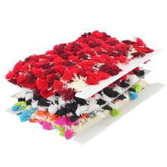 **-Tassels Trimming Multicolor 15mt-** ##-Stephanoise S04988-##